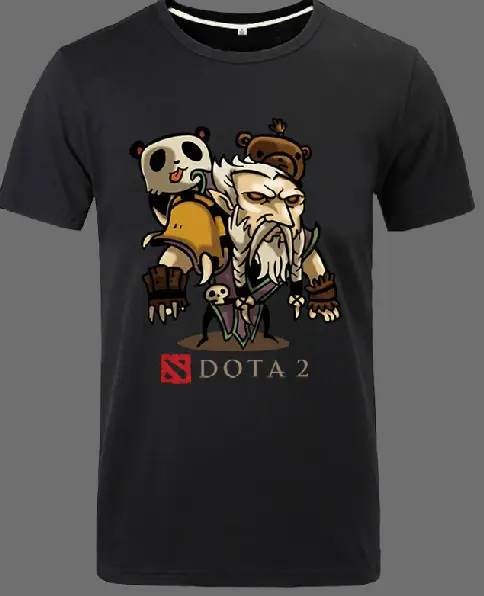 Syllaローン ドルイドsyllabear Ldプリントオリジナルデザインdota2 Dota 2綿ファッションスタイルカジュアルtシャツtシャツ送料無料 Tシャツ メンズ服 Aliexpress