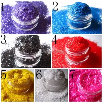 

Solvent Resistant Glitter Fiber Matte Glitter Bar Glitter Frankening Supply Nail Art Crafting