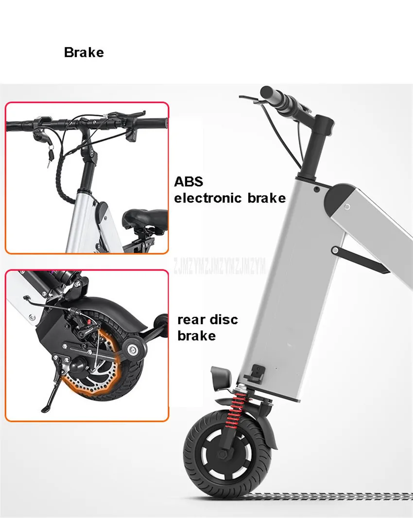 Discount A2-PRO Mini Foldable Electric Scooter Portable Smart City Walking Tool Mobility Scooter Adult Electric Bicycle  Mileage 35-40KM 13