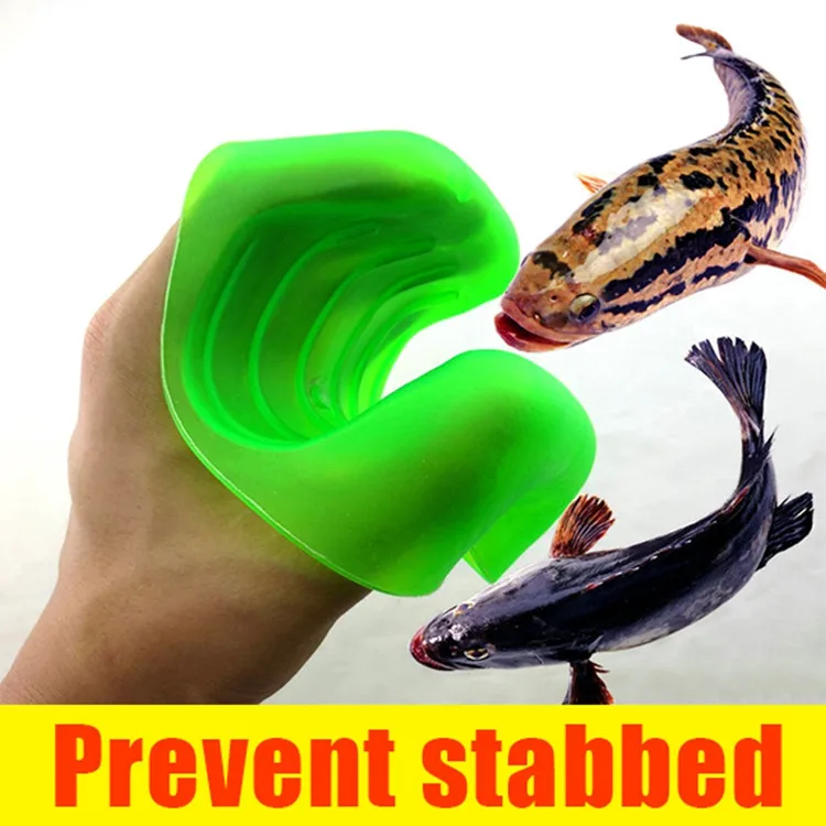 

Prevent Stabbed Anti Slip Smell Stab Resistant Fishing Gloves Catch Fish Hand Protection to Catch Fish Grip Caught Fish Device