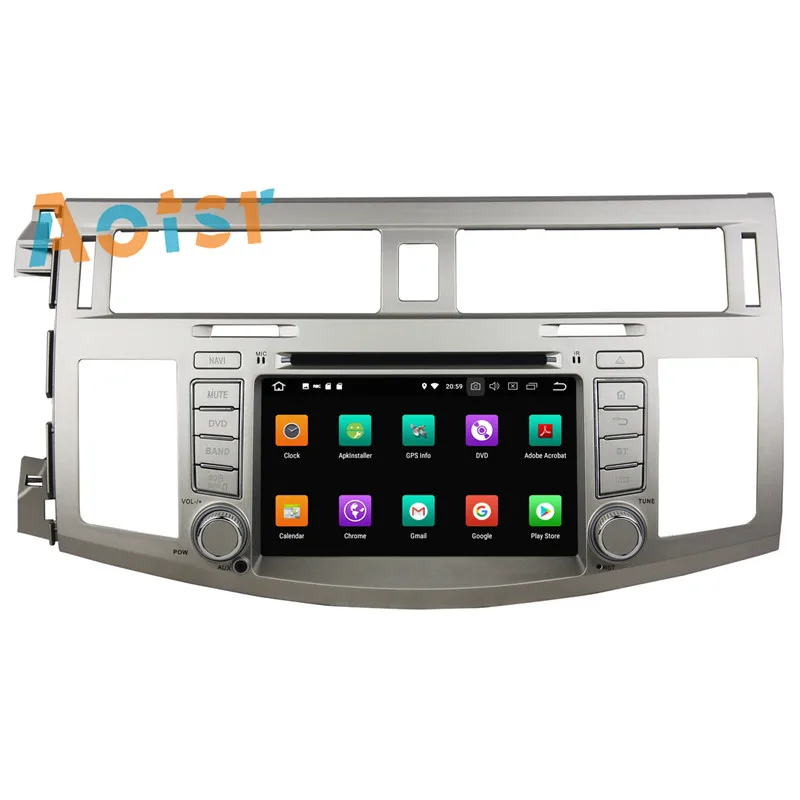 Discount IPS Screen 8" Android 8.0 Car dvd multimedia player head unit for Toyota Avalon 2008 2009 2010 GPS Navigation radio auto stereo 4