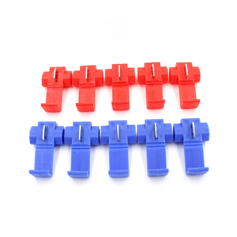 

2018 HOT SALE New 10Pcs Quick Splice Wire Cable Connector Scotch Lock Conductor Block very nice Vicky