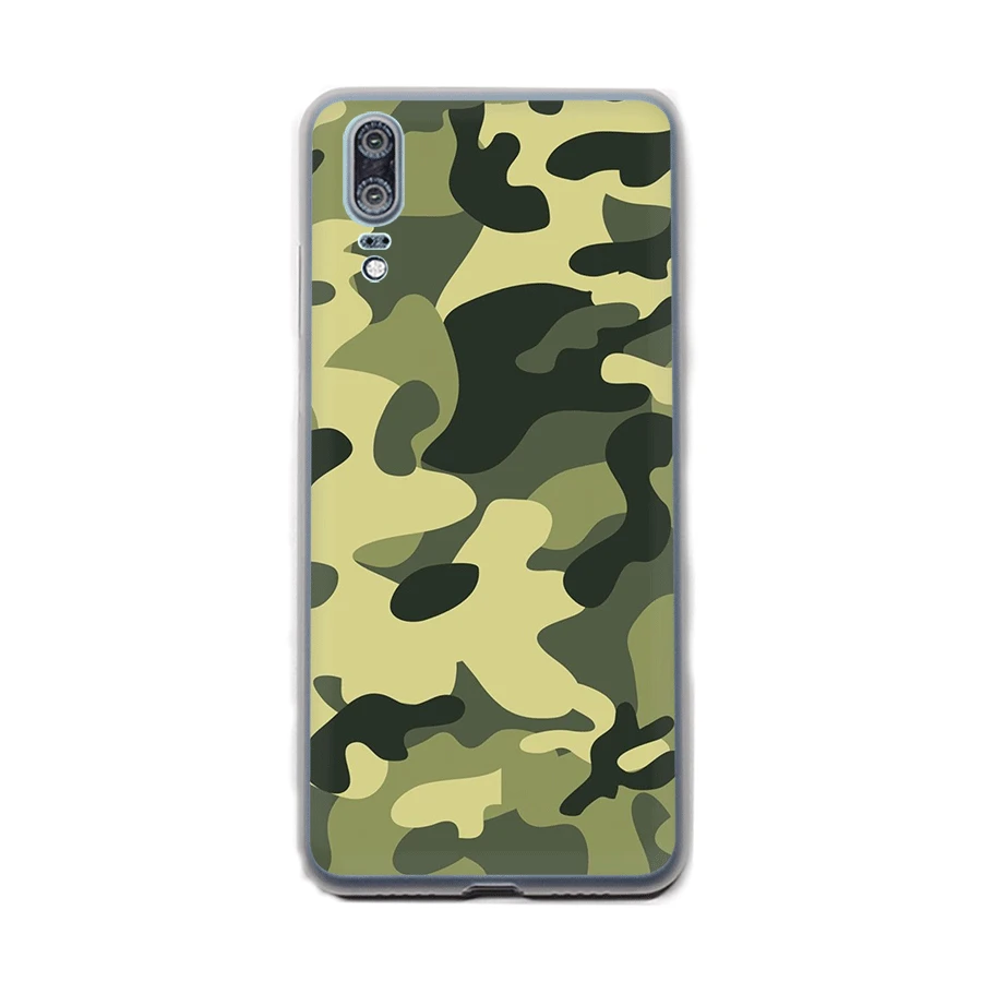 Чехол Desxz для P Smart P30 P8 P9 P20 P10 Pro Lite Plus MINI жесткий чехол зеленый Армейский