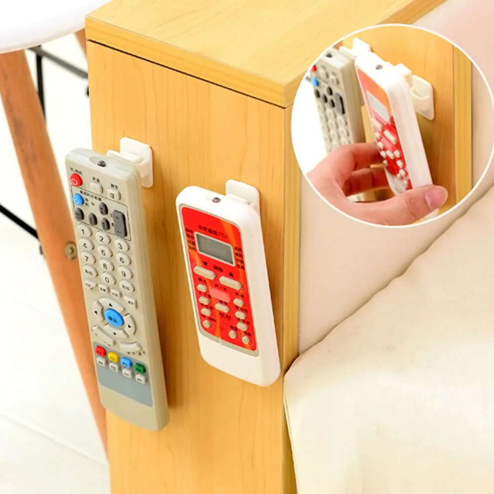 2 قطعة/الوحدة السنانير الأبيض ABS التلفزيون عن بعد التحكم خطاطيف تعليق خلاق المنظم التخزين حامل حامل هوك التحكم مقعد #0118 2 قطعة/الوحدة السنانير الأبيض ABS التلفزيون عن بعد التحكم خطاطيف تعليق خلاق المنظم التخزين حامل حامل هوك التحكم مقعد #0118