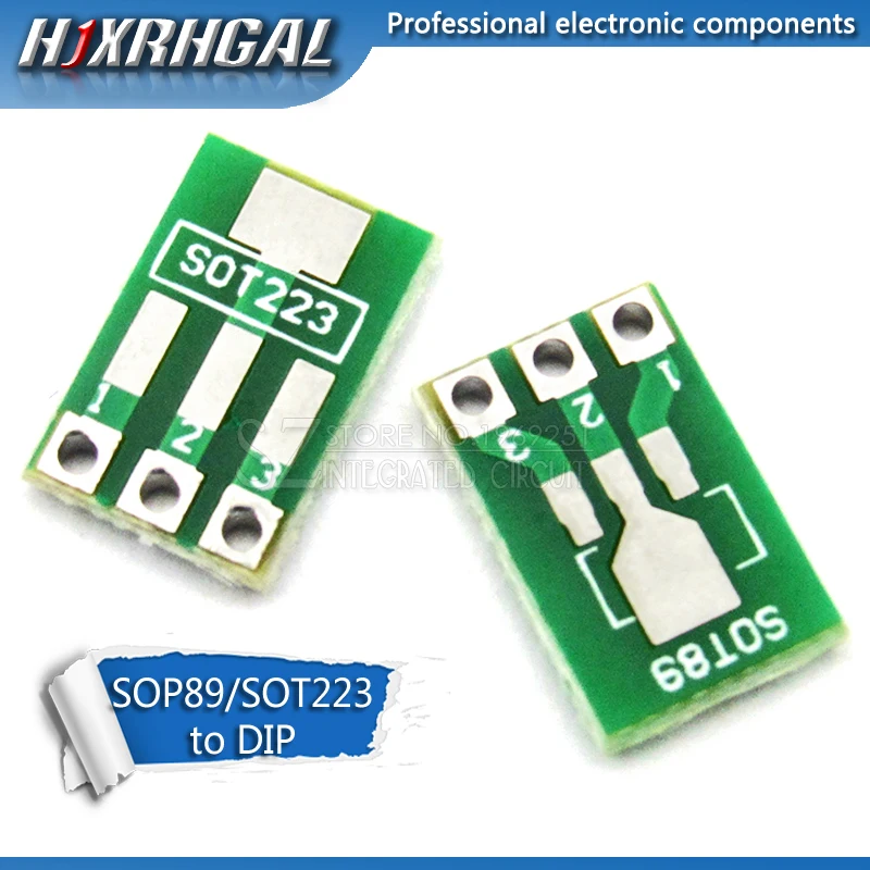 1 шт. SOT89 DIP печатная плата Pin шаг адаптера keysets hjxrhgal|Двусторонняя плата| |
