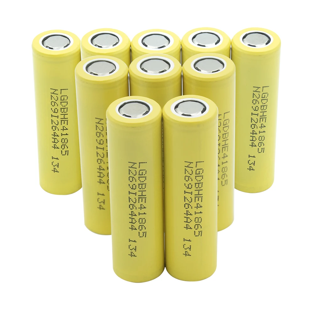 YCDC 35A высокий расход 18650 LG HE4 IMR аккумуляторная батарея 2500mAh для электронной сигареты