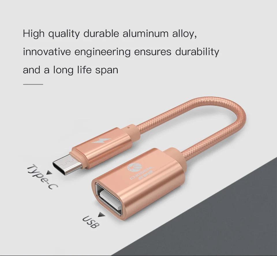 USB C OTG Cable USB 3.0 USB 2.0 OTG Adapter type c OTG for samsung galaxy s8 s9 HUAWEI P10 P20 mate10 pro Macbook USB OTG (6)