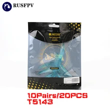 10Pairs 20PCS T Motor T5143 3 blade Propeller 5mm Mounting Hole For RC font b Drone