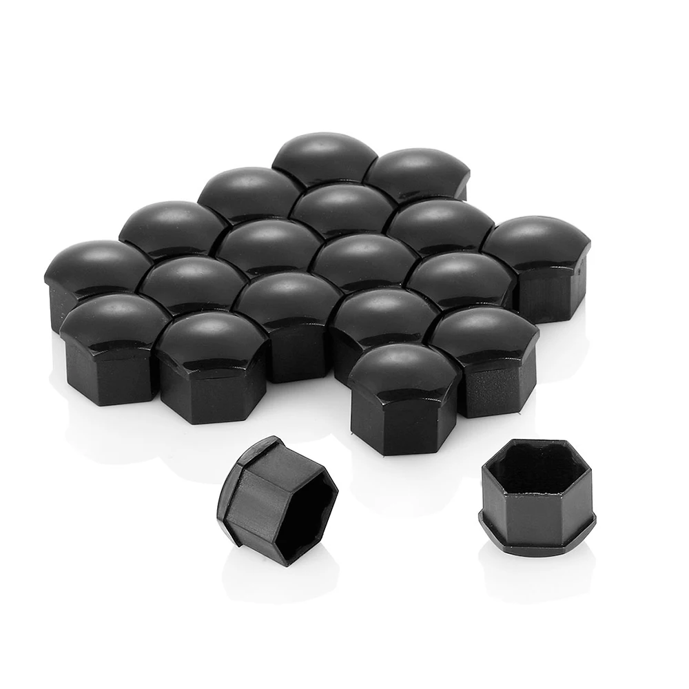 20Pcs 17mm Wheel Lug Bolt Nut Cover Caps For Audi Volkswagen Skoda