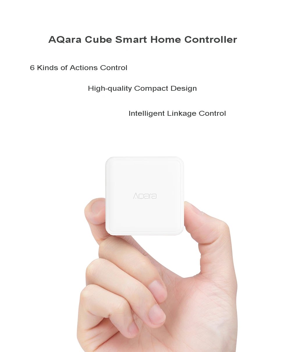 Mijia Aqara контроллер для умного дома Xiaomi 6 Action operation Fr домашнее устройство Zigbee версия