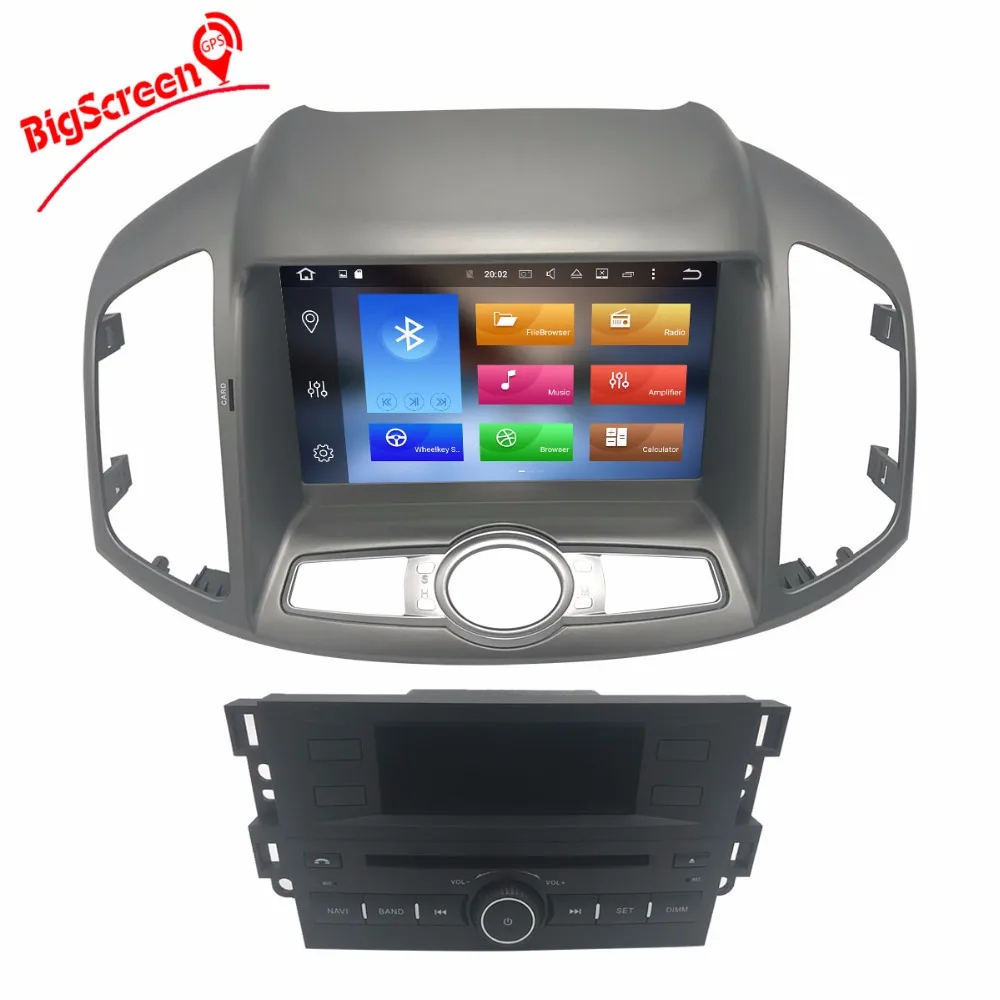 Perfect Android 8.1 Car CD DVD player GPS navigation For CHEVROLET CAPTIVA 2012-2017 multimedia player Satnav tape recorder head unit HD 3