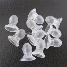 10x Чистая силиконовая резина вкладыши для Motorola, для Kenwood двухстороннее радио наушник