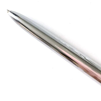 

Hollow Round Pen Holder Signing Pen Set for Wedding Bridal, Silver