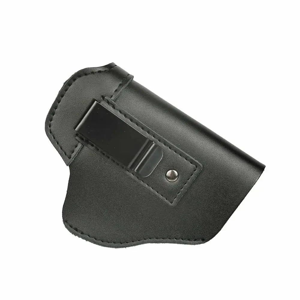 Left Hand Draw Leather IWB Скрытая переносная кобура для Glock 17 19 22 23 43 Sig Sauer P226 Ruger Beretta 92 M92 s& w пистолеты - Цвет: Right Hand