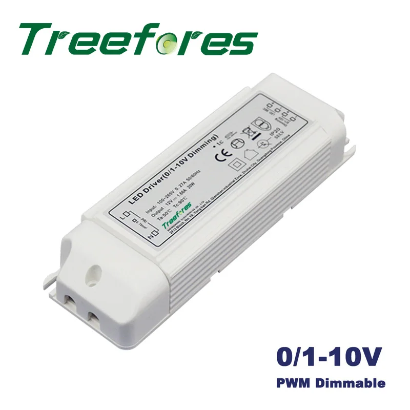 Fonte de Alimentação Transformador de Iluminação 10 w 20 w 30 w 45 w 0 10 v 1 10 v Pwm Regulável Motorista Levou dc 12 v 24 v Escurecimento 2 Transformadores de iluminação