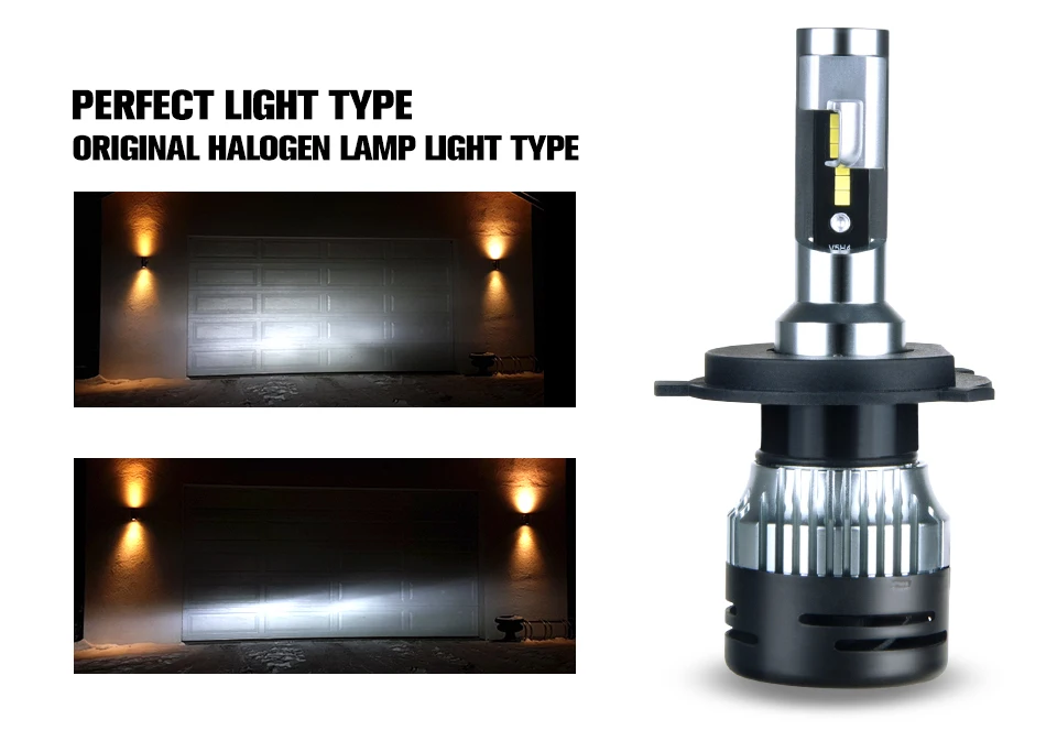 Aceersun H15 H4 H7 MINI LED car headlight bulb canbus 10000lm H11 H1 9005 9006 CSP Chip  24V 6500k Far Outdoor light moto truck (6)