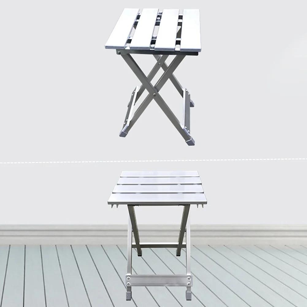 

Portable Chair Fishing Space Saving Home Camping Folding Stool High Intensity Non Slip Outdoor Aluminum Alloy Scratch Resistant