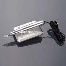 Электрический цифровой Швейцарский двигатель Перманентный макияж машина ручка Бесплатный подарок 2 шт микро иголки для бровей губ татуировки Перманентная ручка