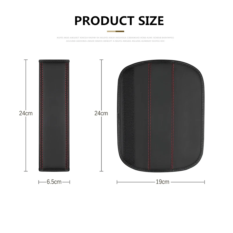 2 шт./пара автомобильный ремень безопасности, подкадка на плечо, кожа колодки Подушка жгут ремня автокресла высокого качества обивка автомобили аксессуары для интерьера