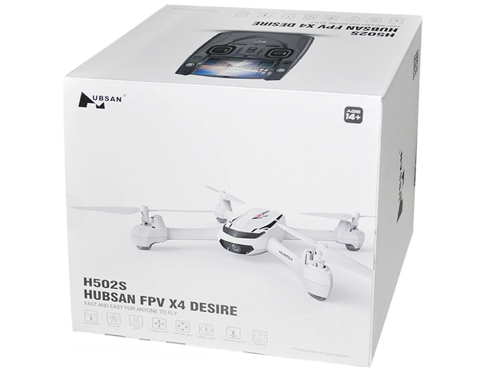 Радиоуправляемый Дрон Hubsan H502S X4 5,8G FPV с камерой HD 720P gps высота один ключ возврат Безголовый режим Радиоуправляемый квадрокоптер автоматическое позиционирование