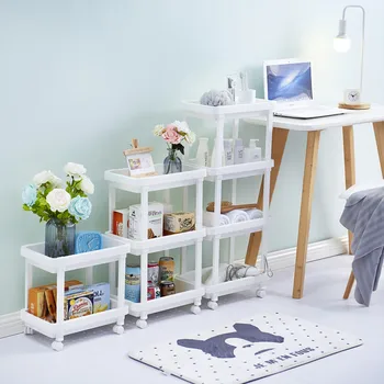

Creative multi-layer bathroom shelf bathroom bathroom quilting washbasin rack kitchen storage rack WF4051744