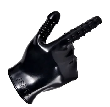 BEEGER Pleasure Fister Textured Fisting Glove,Magic Palm Hand Masturbation Sex Glove.Massage Glove Couple Adult Games Flirting 4