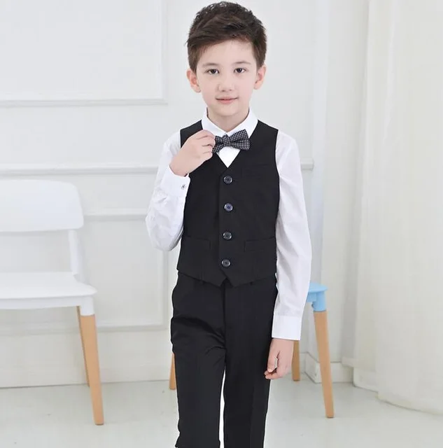 as picture1 Новинка года; модные свадебные костюмы для мальчиков; одежда для отдыха; Детские костюмы в клетку; праздничные платья для мальчиков; От 3 до 12 лет - Цвет: as picture1
