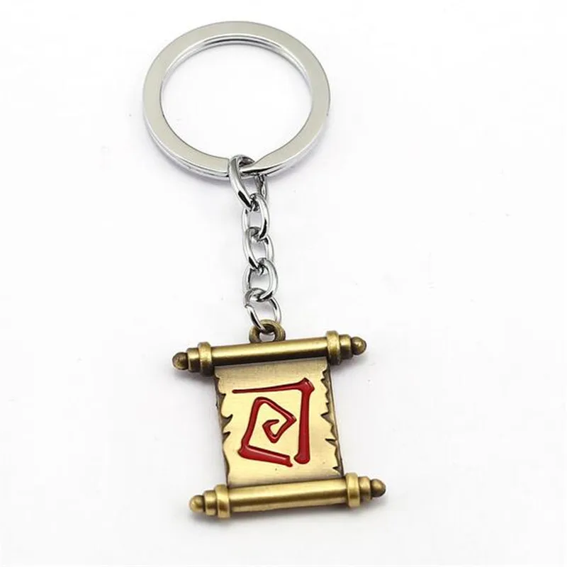 

HSIC Game Series Dota 2 Keychain Butcher Pudge Key Chain Immortal Dragon Talon Hook Alloy Dota2 Keyring For Women Men Jewelry