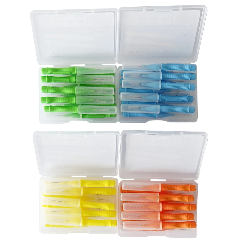 32 pcs Soft hair tinterdental brush toothbrush Dental floss