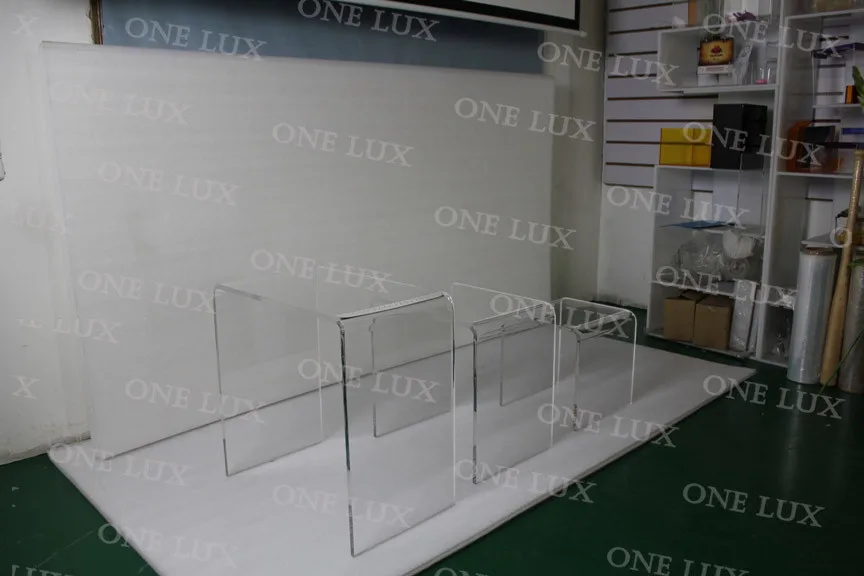 (3 шт./лот) ONE LUX Современная универсальная пластиковая подставка набор журнальных столиков из трех