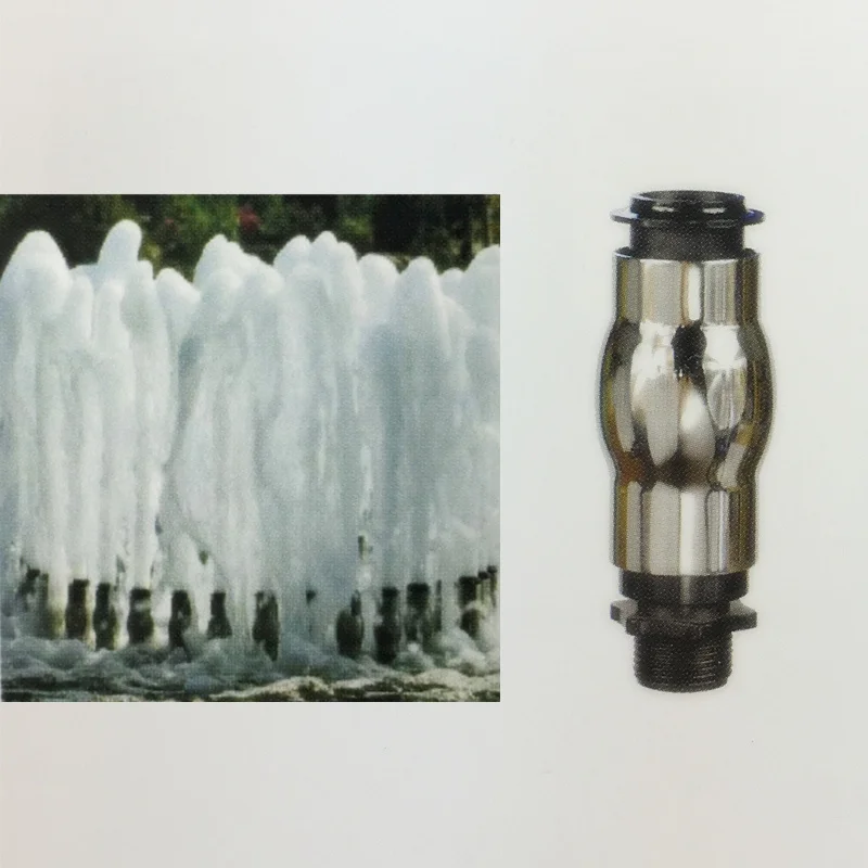 1"DN25 Stainless Steel Foam Jet Water Fountain Nozzle Spray Sprinkler Head