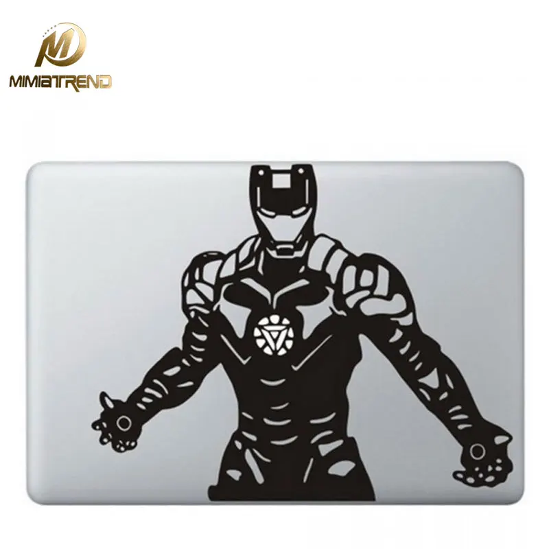 Sticker Compatible Macbook Pro 13, Sticker Compatible Macbook Air 11, Sticker pour Macbook 15, Sticker pour Mac Stark Industries Iron Man Sticker pour Macbook 