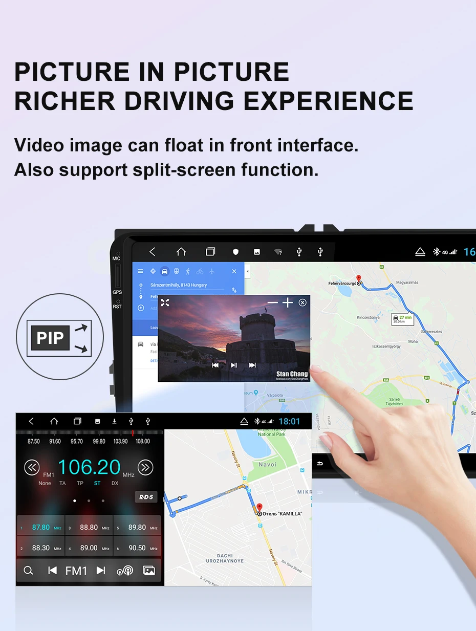 Isudar H53 4G мультимедиа для Android 1 Din стерео для Volkswagen/VW/POLO/PASSAT/Golf/Skoda/Fabia дюйм/сек, GPS видеорегистратор с радио 1080P камера