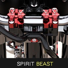 SPIRIT BEAST 22 мм 28 мм CNC руль мотоцикла Riser для Suzuki Yamaha Honda msx Atv части Triumph Kawasaki Aprilia Виктори BMW