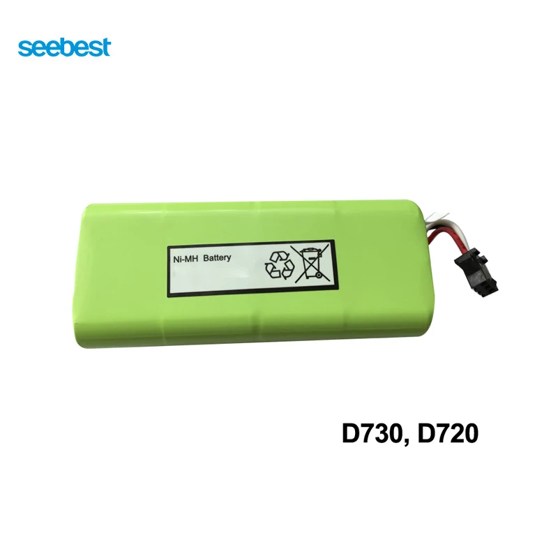 Seebest Robot Vacuum Cleaner Spare Parts Ni mh Battery 2200mah for D730
