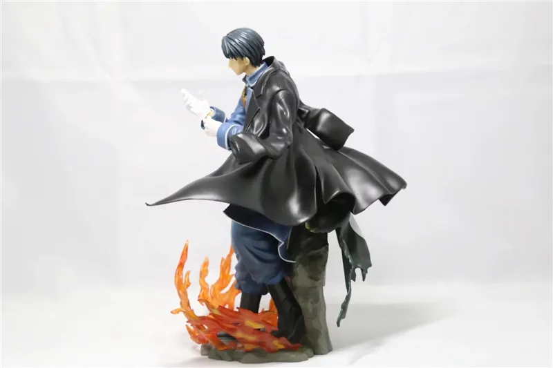 New 22cm Fullmetal Alchemist Roy Mustang PVC Action Figure Model Toys Anime Figuras Dolls Brinquedos Cosplay Gift  (2)