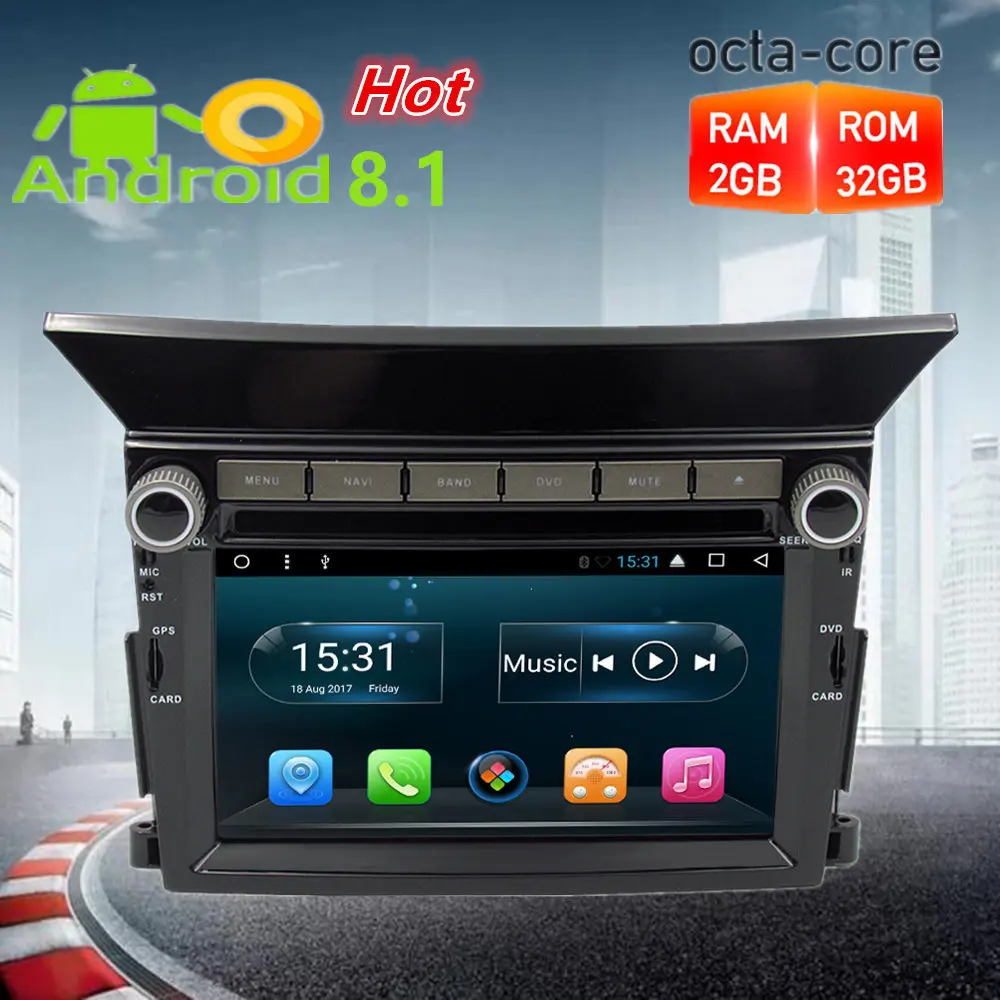 

32G ROM Android 9.0 Car Radio DVD GPS Navigation Multimedia Player For Honda Pilot 2009 2010 2011 2012 2013 WIFI Stereo Headunit