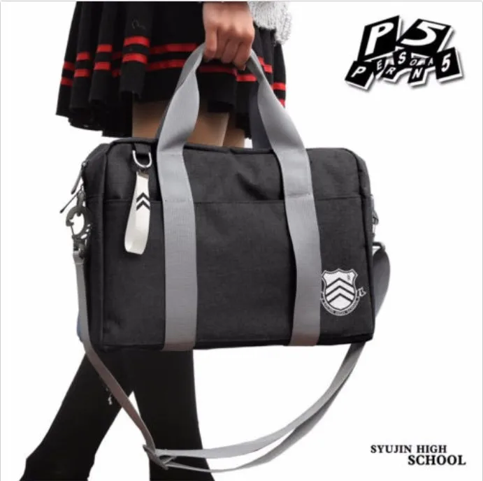 

Persona 5 Shujin Gakuen Bag P5 Cosplay Shoulder High School JK Uniform Handbag