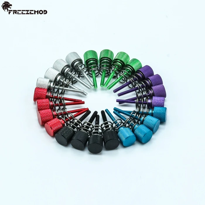

Freezemod metal colorful Screws for CPU and graphics card water cooling block . PJ-CSLS
