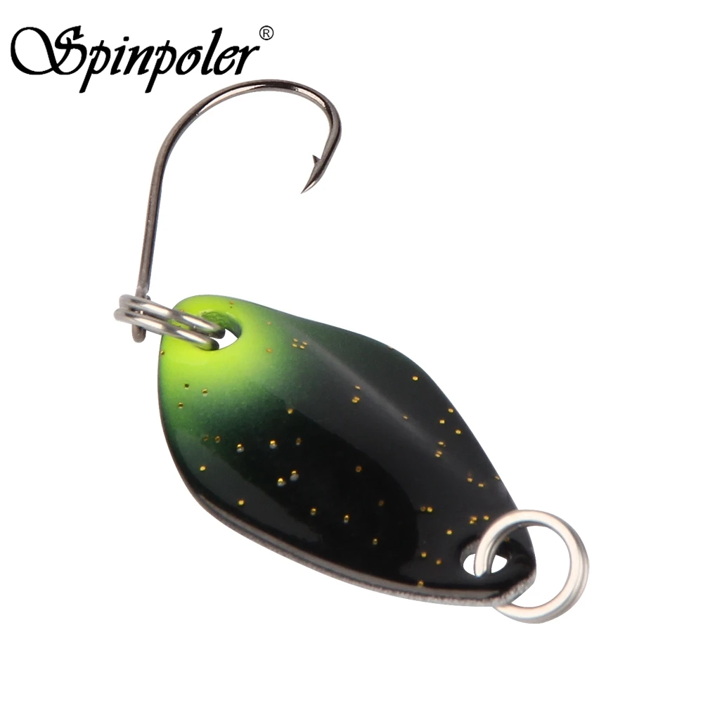 Buy 4pcs/Lot Metal Copper Spoon Lure Weight 1.4g 2.2g