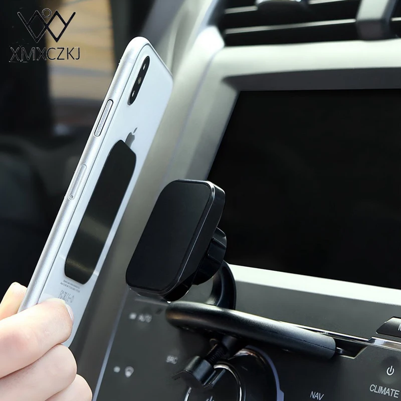 Магнитный держатель XMXCZKJ для сотового телефона автомобильный CD слота аксессуары