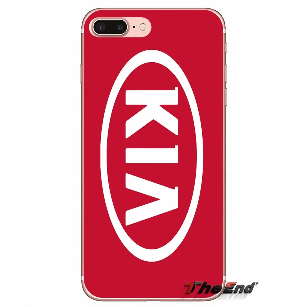 Логотип Kia корейский автомобильный брендовый мягкий чехол для телефона Huawei G7 G8