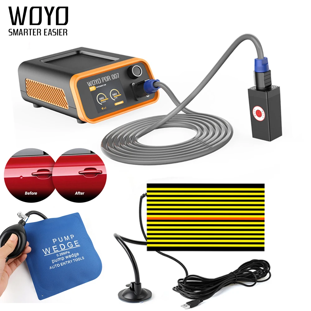 WOYO PDR007 инструмент для ремонта вмятин Авто набор инструментов листового металла