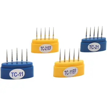 

Dental Diamond Burs Medium FG 1.6M for Dental High Speed Handpiece Dental Air Turbine From TC Serials