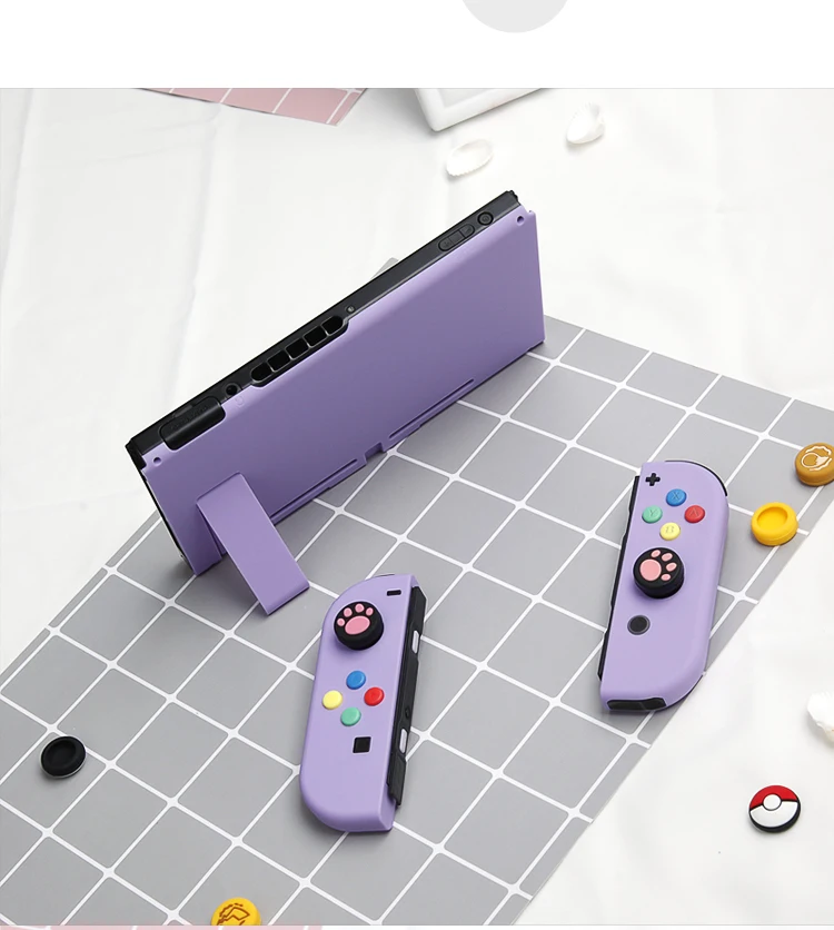 1 комплект для Nintendo переключатель NS левый и правый Joy-con L R геймпад игровой контроллер Джойстик Замена пользовательский корпус Joycon с ремешком