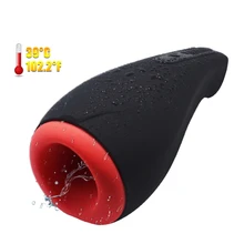 Oral Sex Penis Pump Vibrator Piston Automatic Strong Rotating Sex Machine Sucking Vibrator Vagina Pussy Male Masturbator Sex Toy