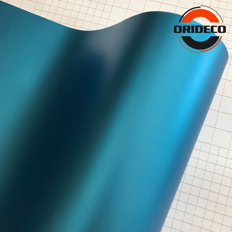 aluminum blue matte metallic vinyl wraps 8