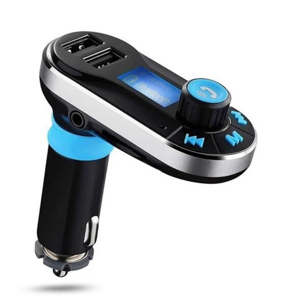 Bluetooth Car Kit MP3 Player FM Transmitter Auto Bluetooth AUX Wireless Car Modulator Radio 2 USB Car Charger Remote Control