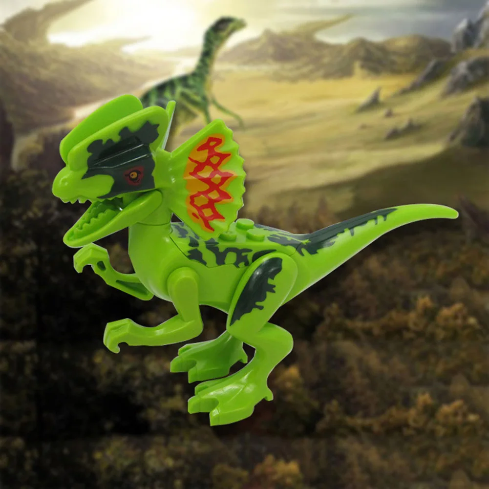 Dinosaurs Jurassic World Dinosaurs Figures Jurassic Building Tyrannosaurus Assemble Blocks Classic with Legoe Kids Toy