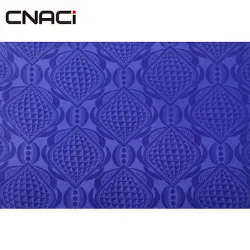 

CNACI Royal Blue Guinea Brocade Fabric Free Shipping Wholesale Tissu Patchwork Bazin Riche African Garment Fabric Damask Shadda
